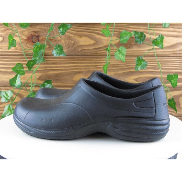 TredSafe Sz 9 Slip-On Black Synthetic Men‎ Slip On Medium (D, M) - Picture 9 of 11